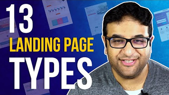 13 Types of Landing Pages: How and When to Use Them
