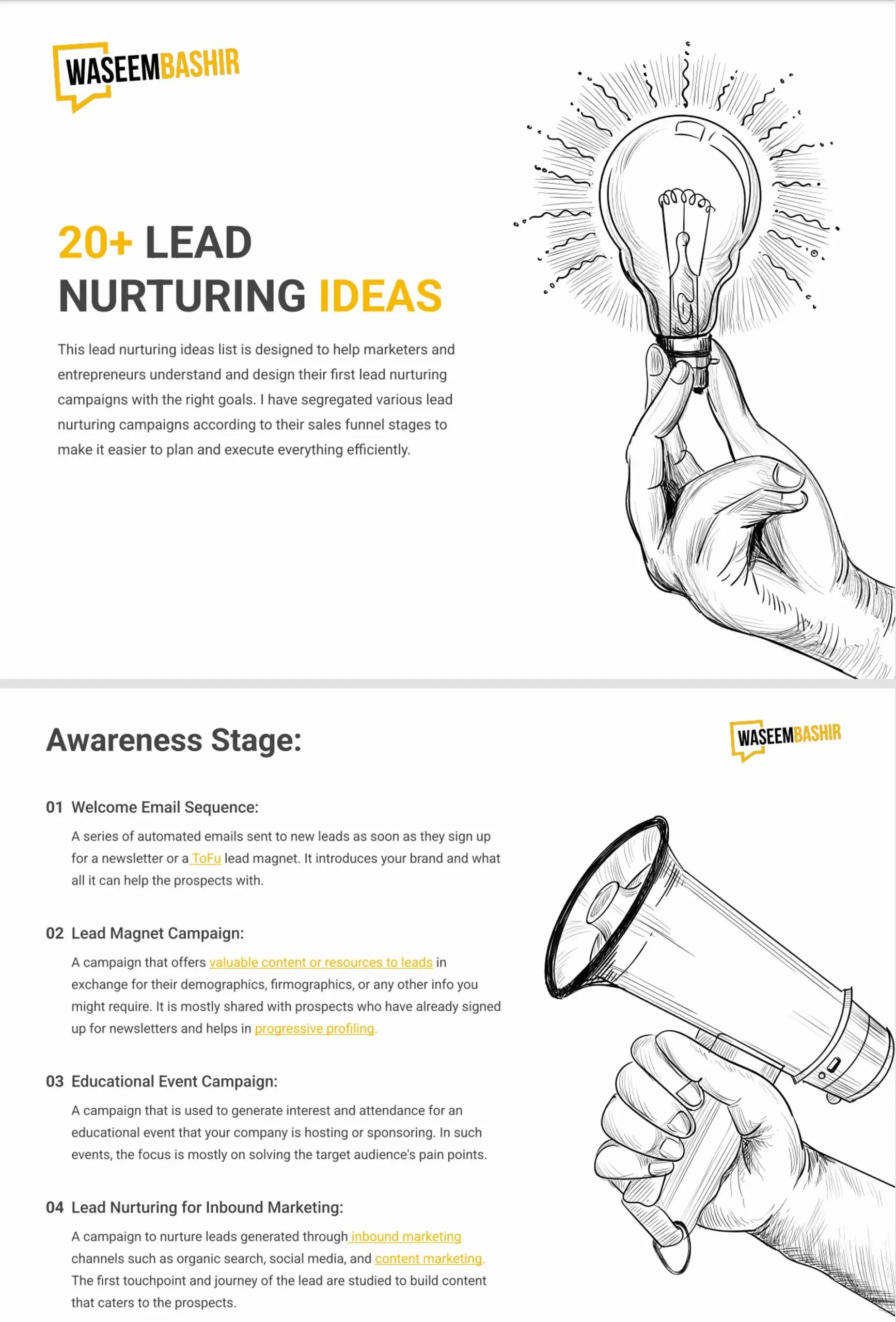 Lead Nurturing Ideas