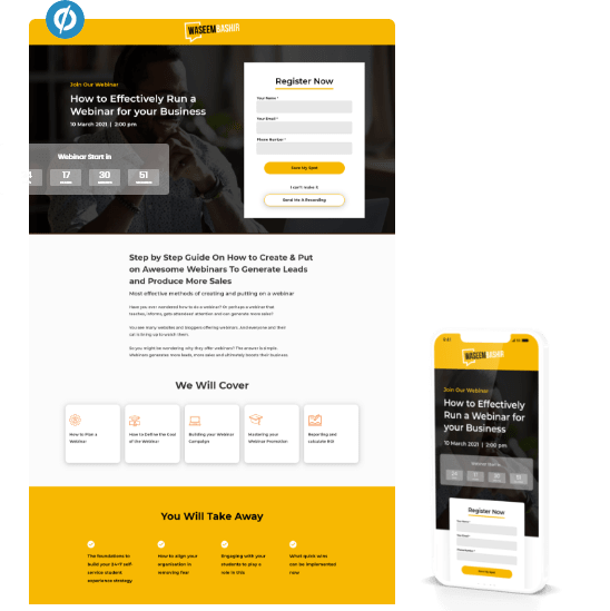 Webinar Checklist & Comparison Sheet